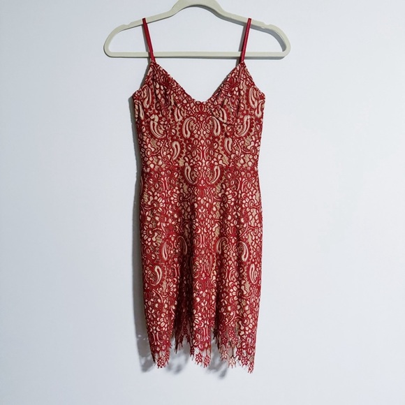 For Love and Lemons - Floral Lace Mini Dress - Picture 2 of 5